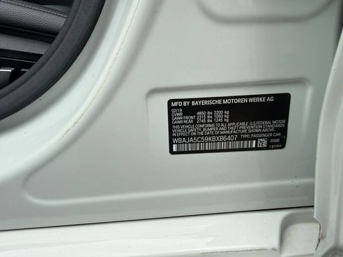 Used 2019 BMW 530i w/ Convenience Package RWD image 52