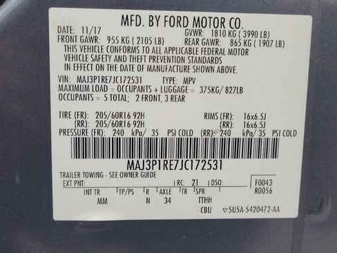 Used 2018 Ford EcoSport S FWD image 33