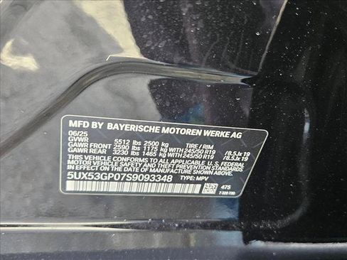 Used 2025 BMW X3 xDrive30i w/ Convenience Package AWD/4WD image 24