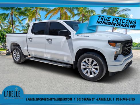 Used 2022 Chevrolet Silverado 1500 Custom RWD image 1