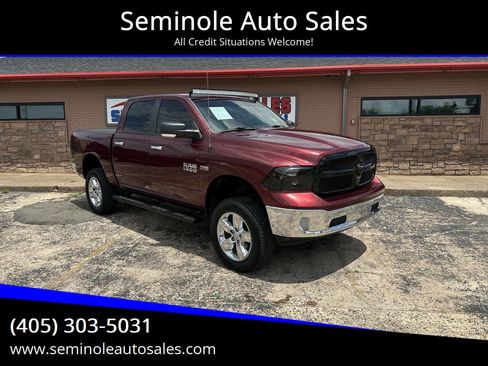 Used 2016 RAM 1500 Big Horn RWD image 1