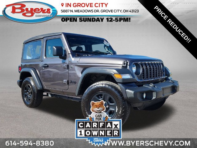 Used 2025 Jeep Wrangler Sport AWD/4WD 360° Tour