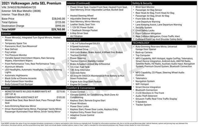 Used 2021 Volkswagen Jetta SEL Premium FWD image 13