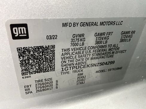 Used 2022 GMC Sierra 1500 Elevation image 31