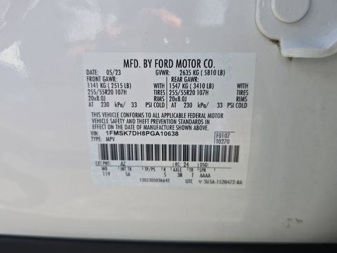 Certified 2023 Ford Explorer XLT w/ Equipment Group 202A image 30