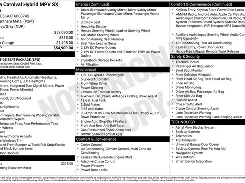 New 2026 Kia Carnival SX Prestige image 32
