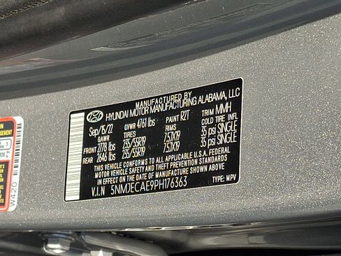 Certified 2023 Hyundai Tucson Limited w/ Cargo Package image 27