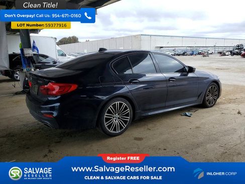 Used 2019 BMW 540i w/ M Sport Package RWD image 4