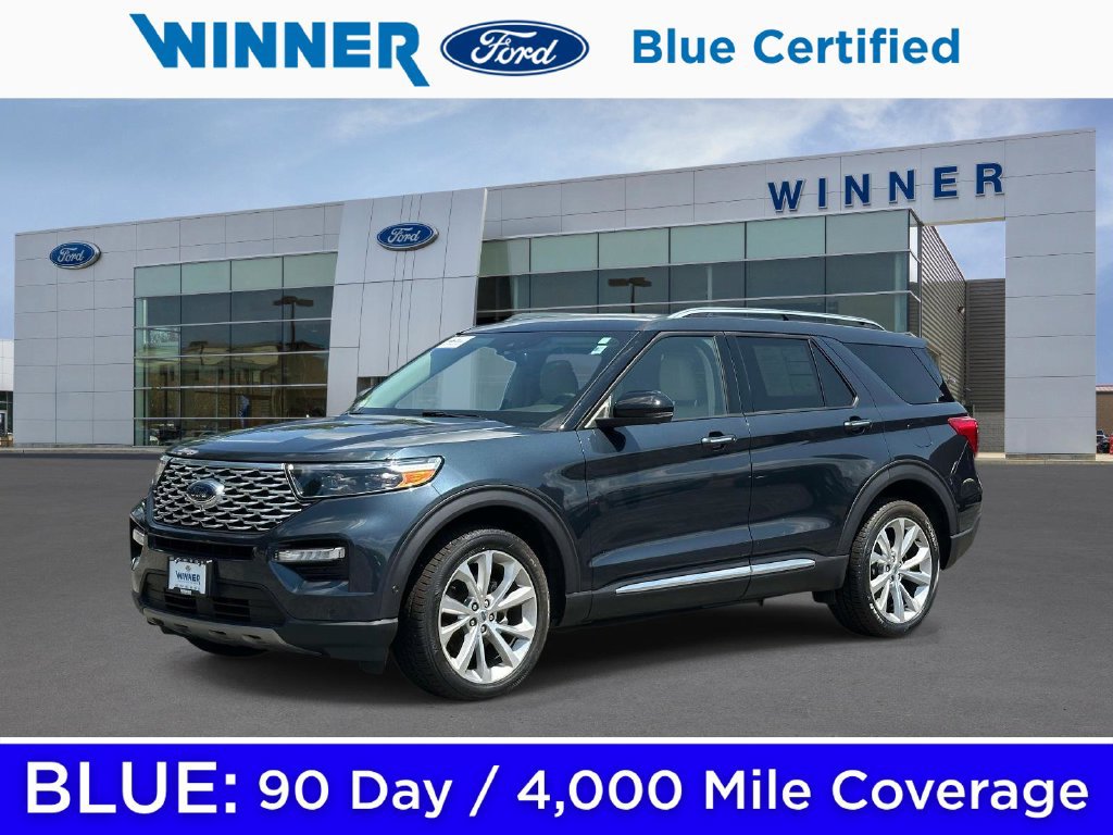 Certified 2022 Ford Explorer Platinum w/ Equipment Group 601A AWD/4WD image 1