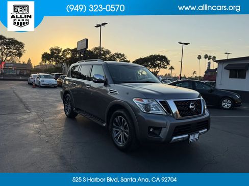 Used 2018 Nissan Armada SL w/ Moonroof Package AWD/4WD image 3