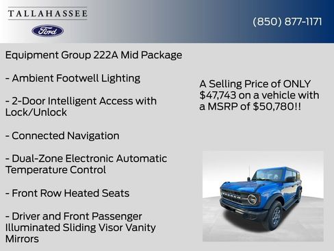 New 2026 Ford Bronco Big Bend AWD/4WD image 12