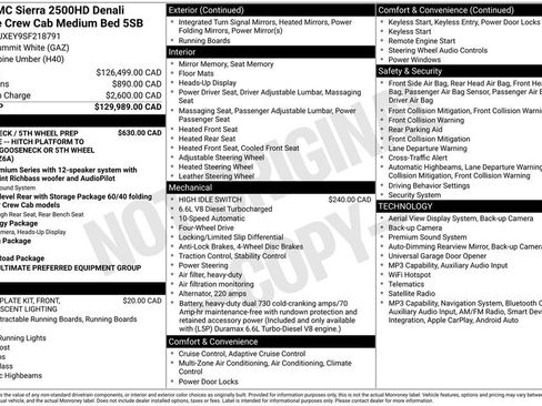Used 2025 GMC Sierra 2500 Denali Ultimate AWD/4WD image 4