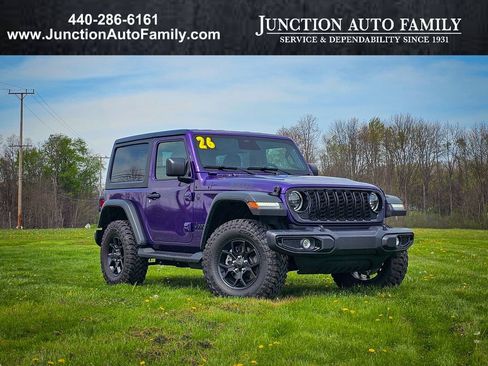 Certified 2026 Jeep Wrangler Sport AWD/4WD image 1