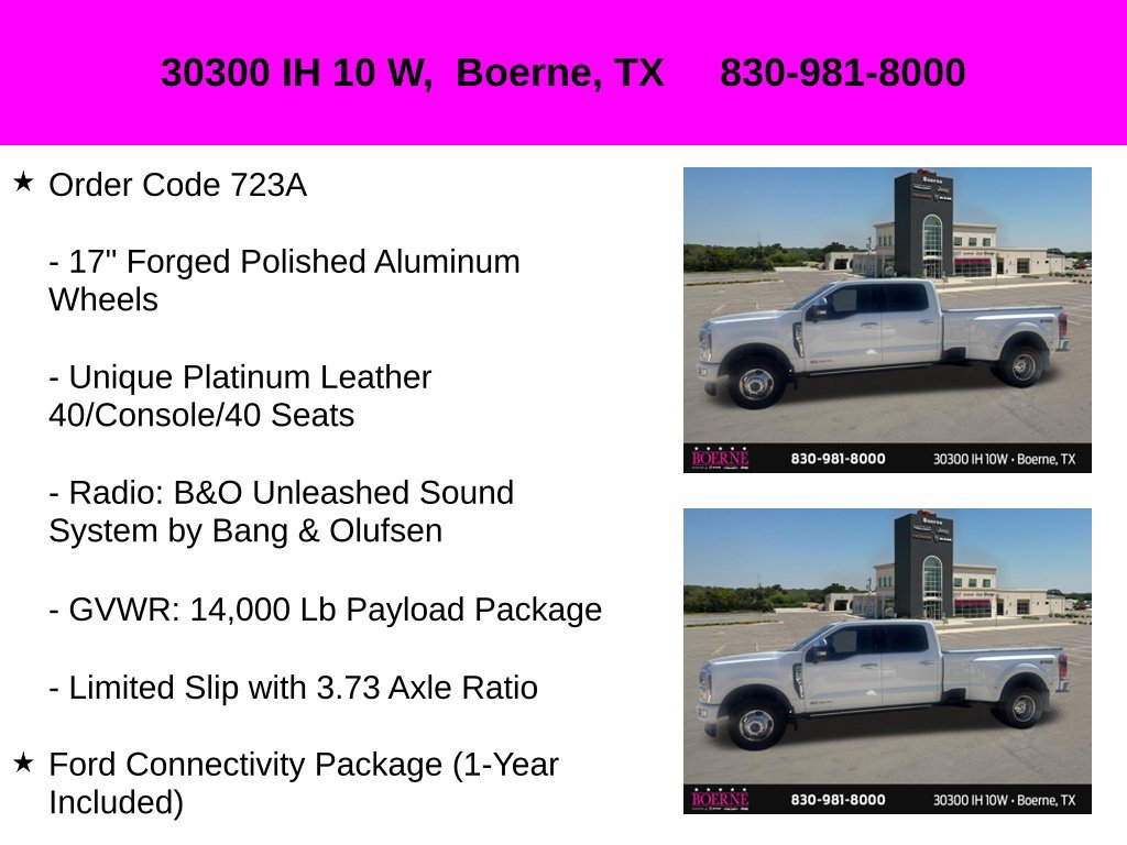 Used 2026 Ford F350 Platinum w/ Platinum Plus Package AWD/4WD image 16