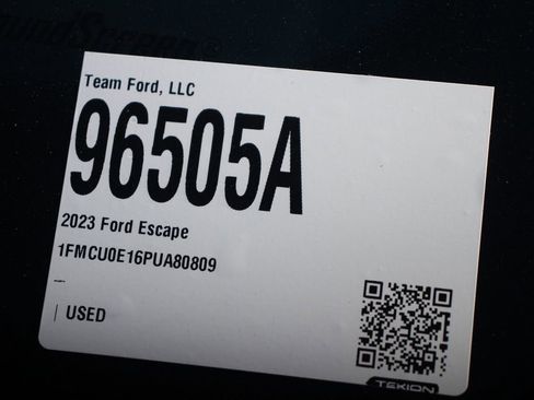 Certified 2023 Ford Escape SE w/ PHEV Premium Package FWD image 30