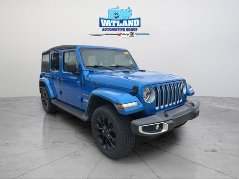 Certified 2021 Jeep Wrangler Unlimited Sahara 4xe image 8