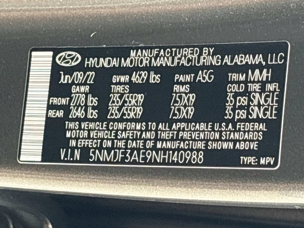 Used 2022 Hyundai Tucson SEL w/ Convenience Package FWD image 35