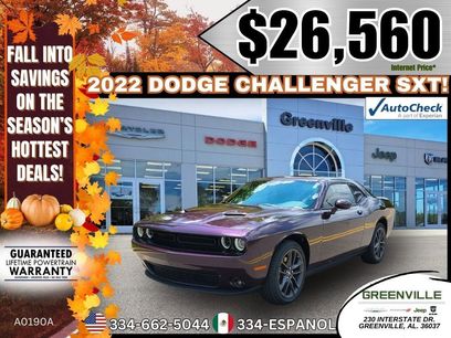 Used 2022 Dodge Challenger SXT w/ Blacktop Package