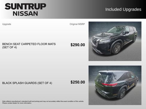 Used 2024 Nissan Pathfinder S AWD/4WD image 2