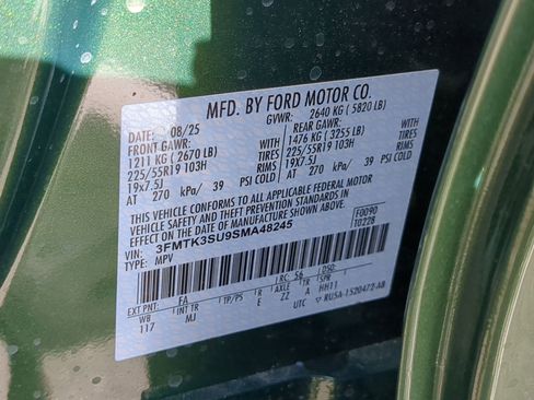 New 2025 Ford Mustang Mach-E Premium w/ Sport Appearance Package image 18