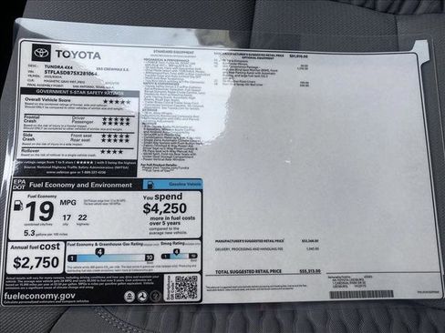 New 2025 Toyota Tundra SR5 image 18