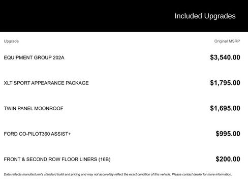 Certified 2022 Ford Explorer XLT w/ Equipment Group 202A image 12
