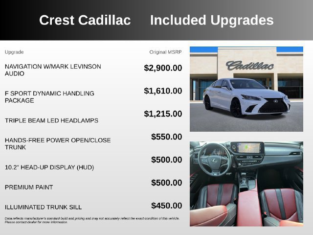 Used 2022 Lexus ES 350 F Sport FWD image 5