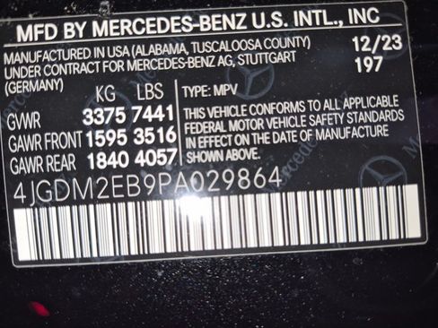 Certified 2023 Mercedes-Benz EQS 450+ 4MATIC SUV image 25