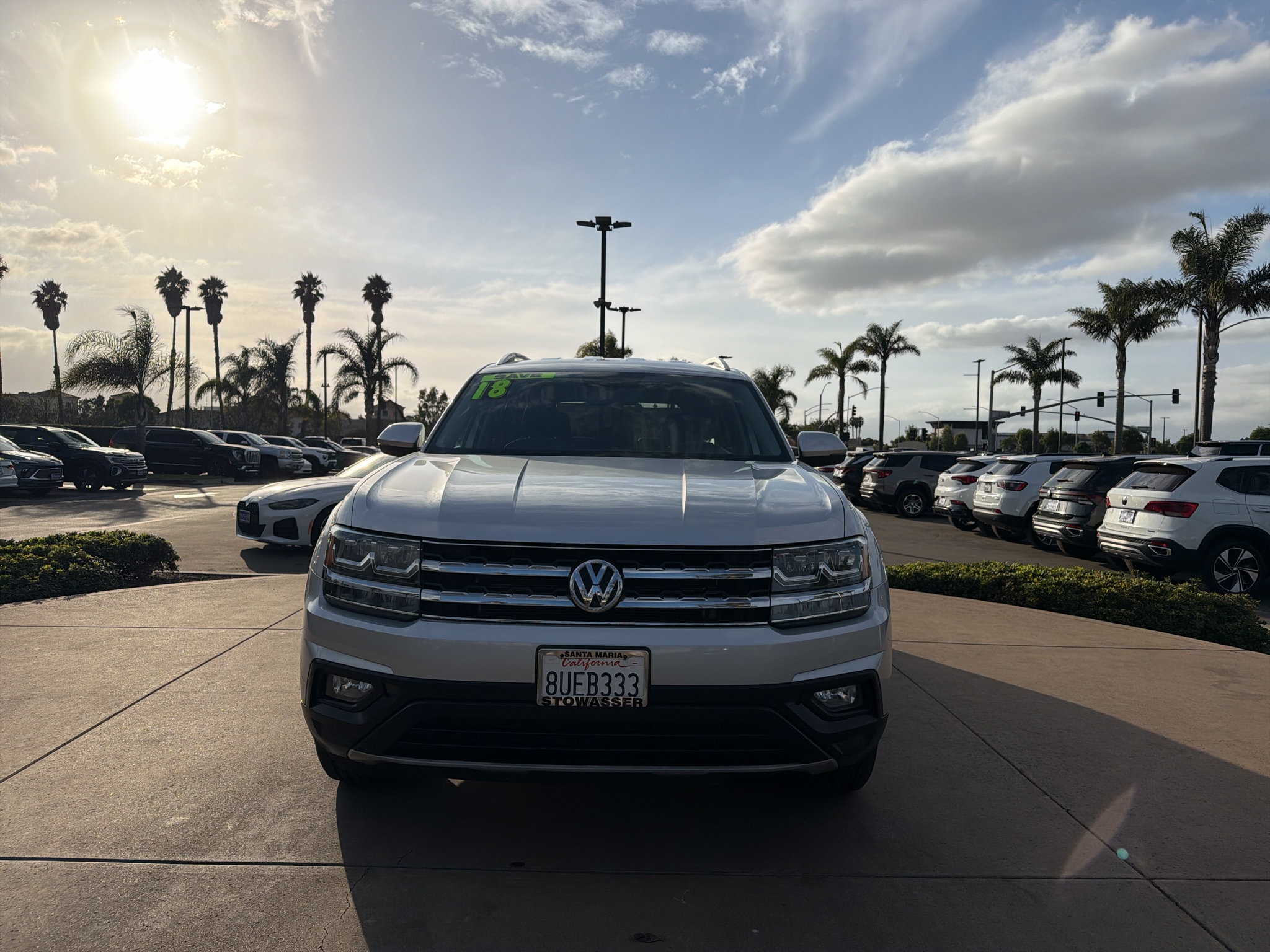 Used 2018 Volkswagen Atlas SE AWD/4WD image 2