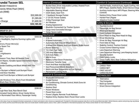 New 2026 Hyundai Tucson SEL AWD/4WD image 5