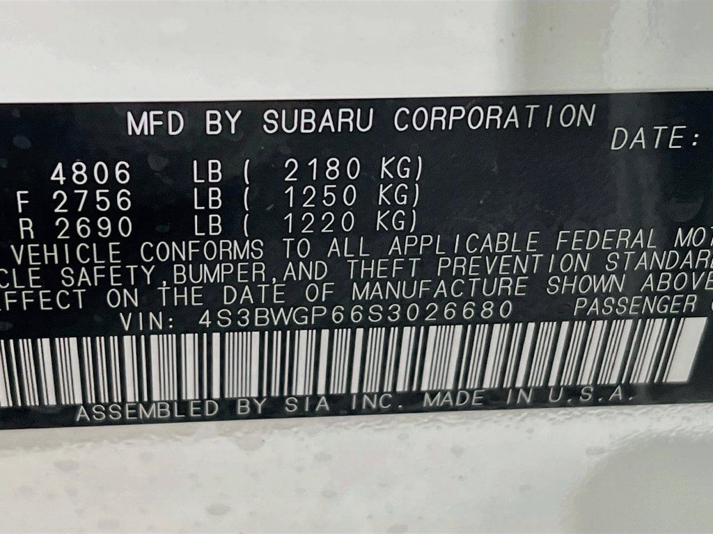 Certified 2025 Subaru Legacy Touring XT AWD/4WD image 24