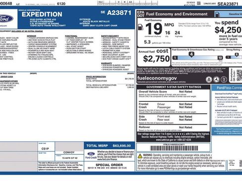 Used 2025 Ford Expedition Active RWD image 5