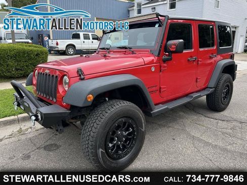 Used 2014 Jeep Wrangler Unlimited Sport w/ Quick Order Package 24S AWD/4WD image 1