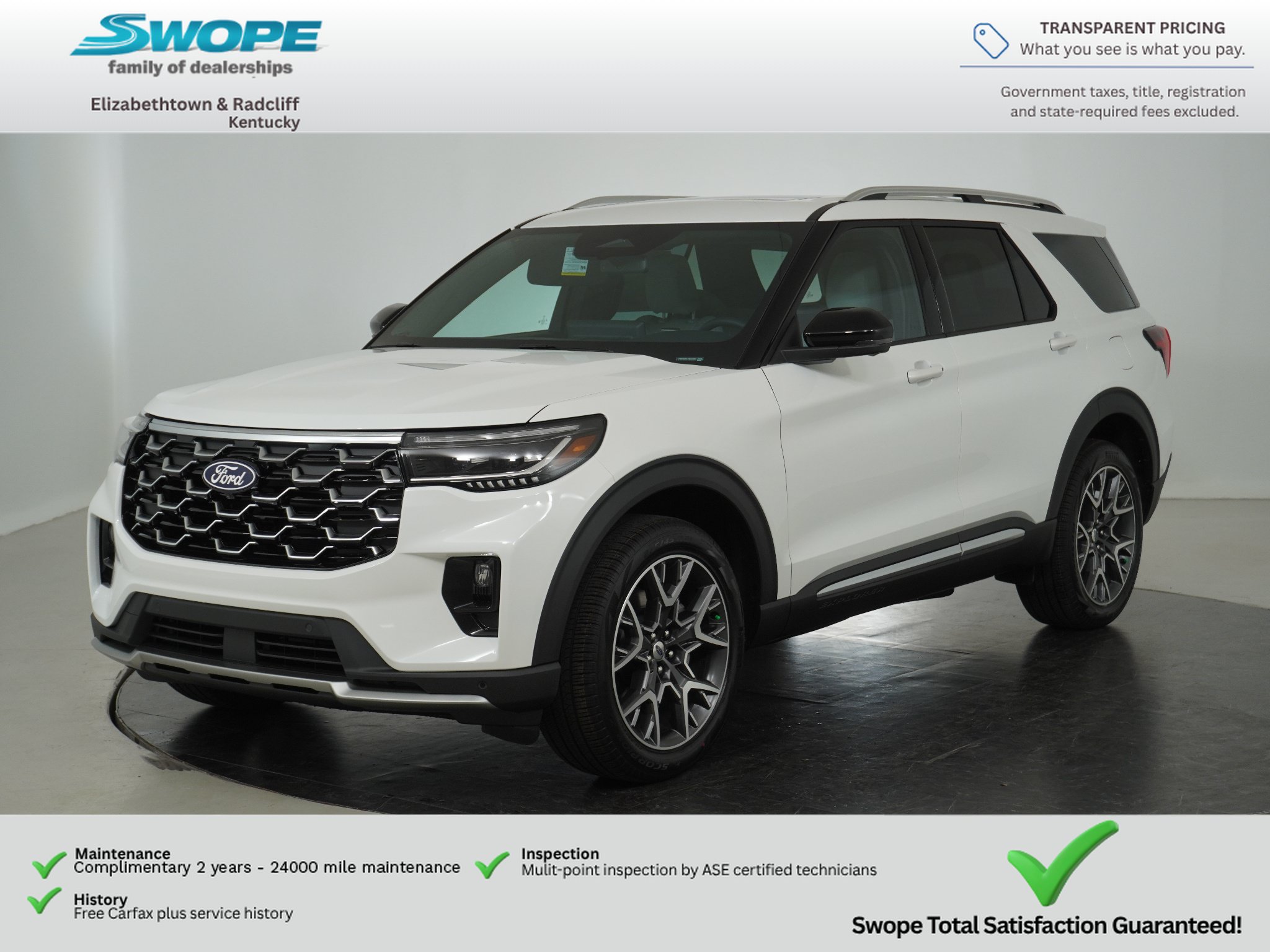 New 2027 Ford Explorer Platinum AWD/4WD image 7