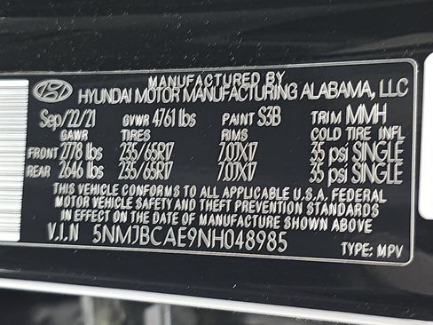 Used 2022 Hyundai Tucson SEL AWD/4WD image 33