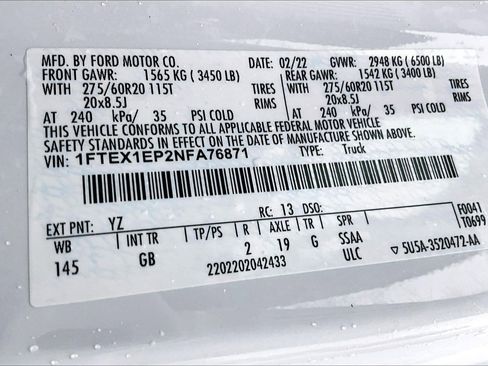 Used 2022 Ford F150 XL w/ STX Appearance Package image 32