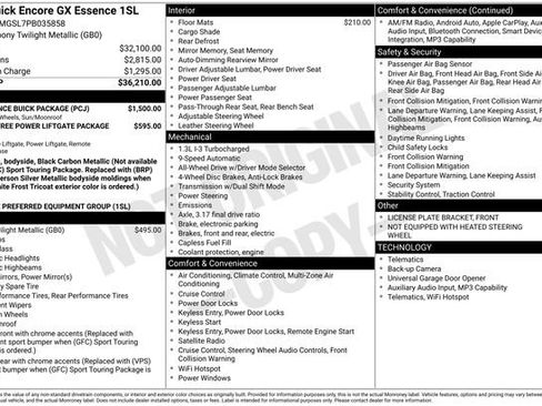 Used 2023 Buick Encore GX Essence w/ Experience Buick Package image 6