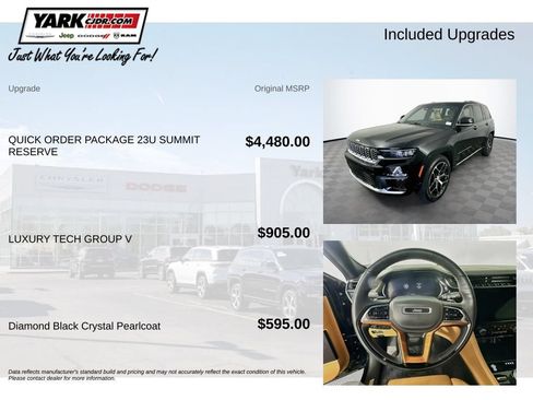 Certified 2023 Jeep Grand Cherokee Summit AWD/4WD image 6
