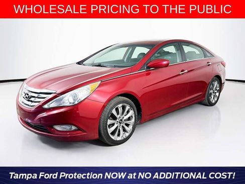 Used 2011 Hyundai Sonata SE w/ Navigation & Sunroof Pkg 4 FWD image 1
