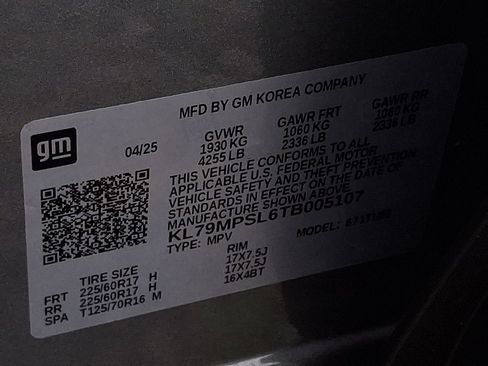 Certified 2026 Chevrolet TrailBlazer LT w/ Convenience Package FWD image 26
