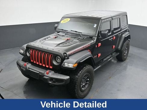 Used 2021 Jeep Wrangler Unlimited Rubicon w/ Xtreme Recon 35" Tire Package image 16
