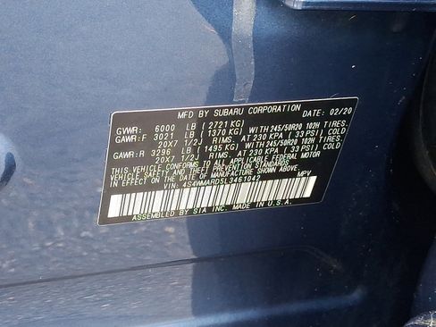 Used 2020 Subaru Ascent Touring image 20