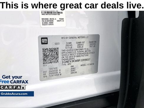 Used 2023 Chevrolet Traverse RS AWD/4WD image 45