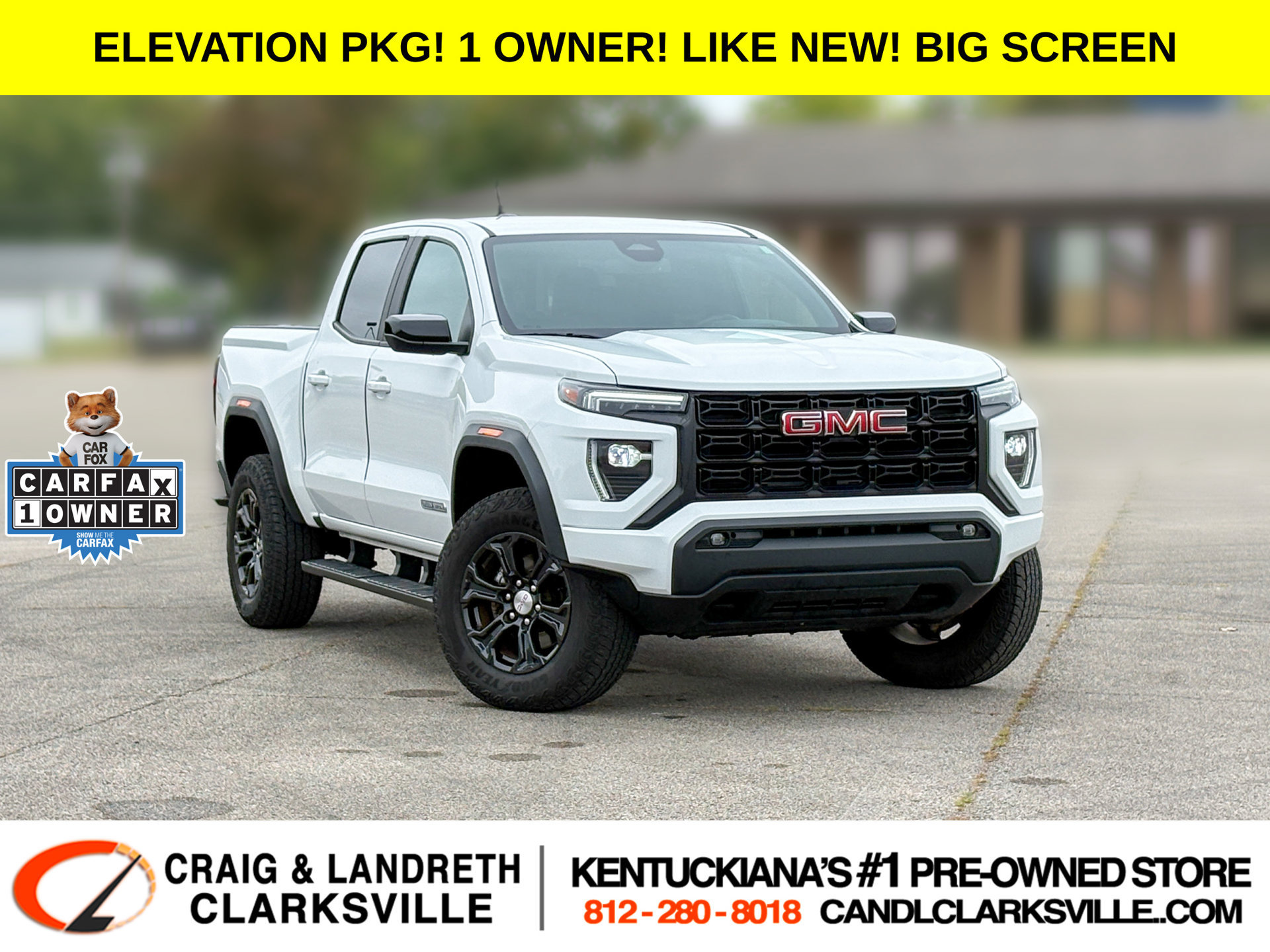 Used 2023 GMC Canyon Elevation w/ Convenience Package RWD image 1