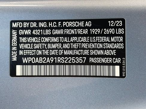 Certified 2024 Porsche 911 Dakar AWD/4WD image 33