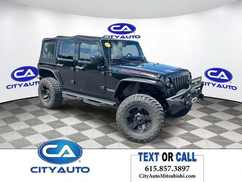 Used 2015 Jeep Wrangler Unlimited Rubicon AWD/4WD image 1
