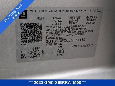 Used 2020 GMC Sierra 1500 SLT w/ SLT Premium Plus Package image 44