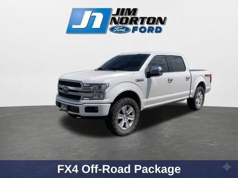Used 2018 Ford F150 Platinum w/ Equipment Group 701A Luxury AWD/4WD image 4