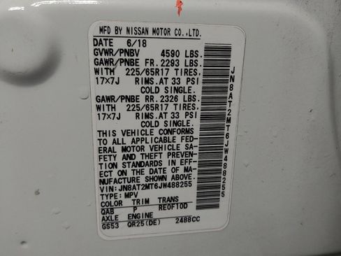 Used 2018 Nissan Rogue SV w/ Sun & Sound Touring Package FWD image 33