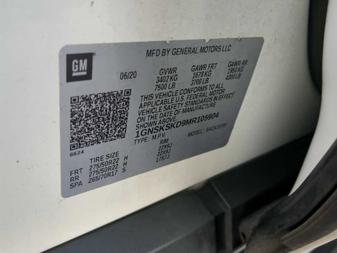 Used 2021 Chevrolet Tahoe Premier w/ Premium Package image 33